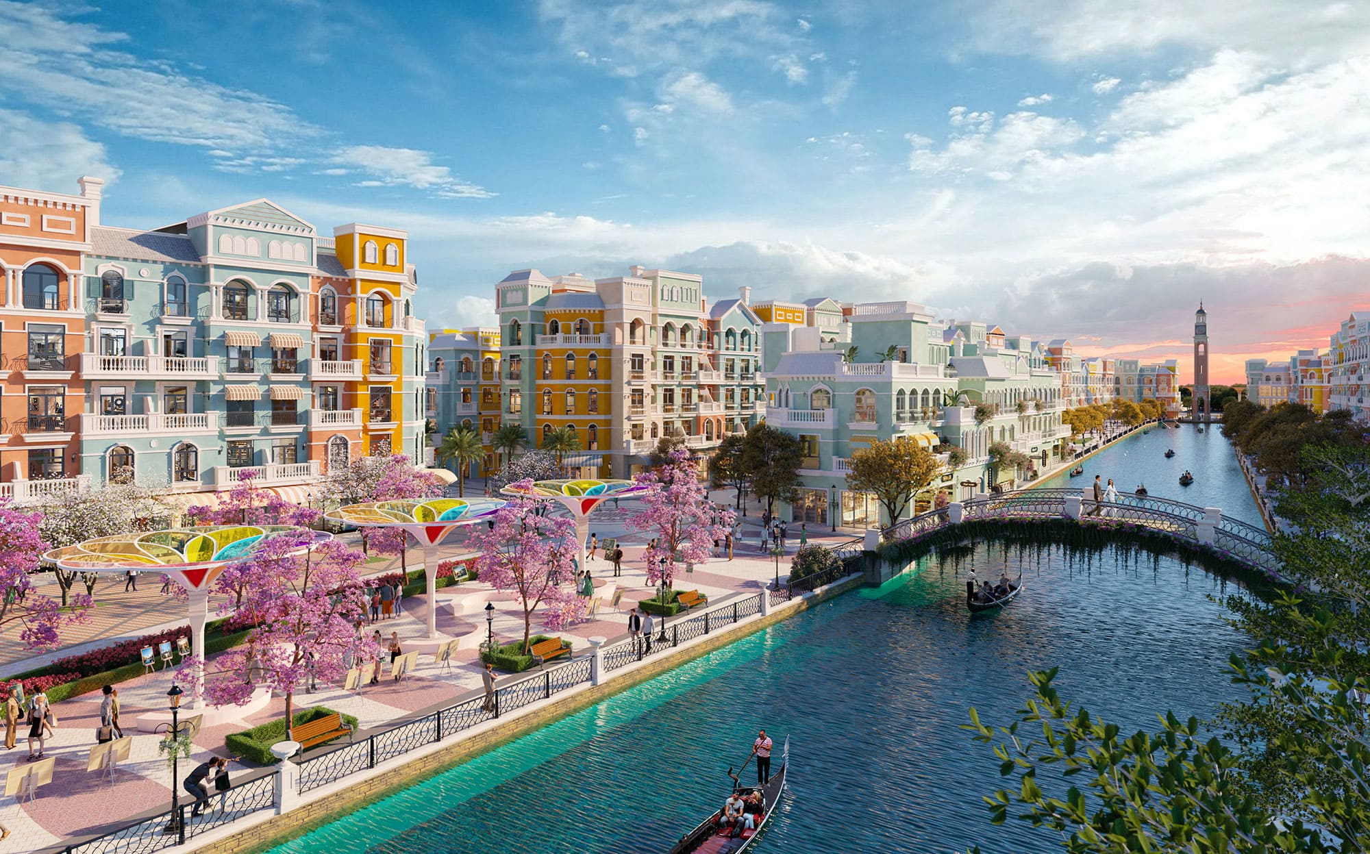 Mega Grand World Hà Nội tại Ocean City được phát triển bởi tập đoàn Vingroup.