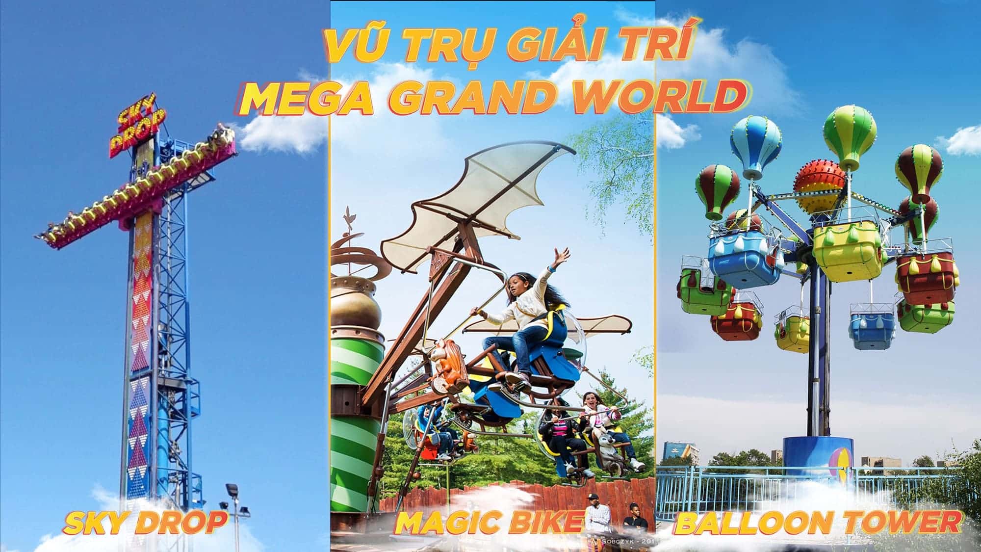 Mega Grand World là điểm đến của những cuộc vui, sự kiện và lễ hội hấp dẫn.