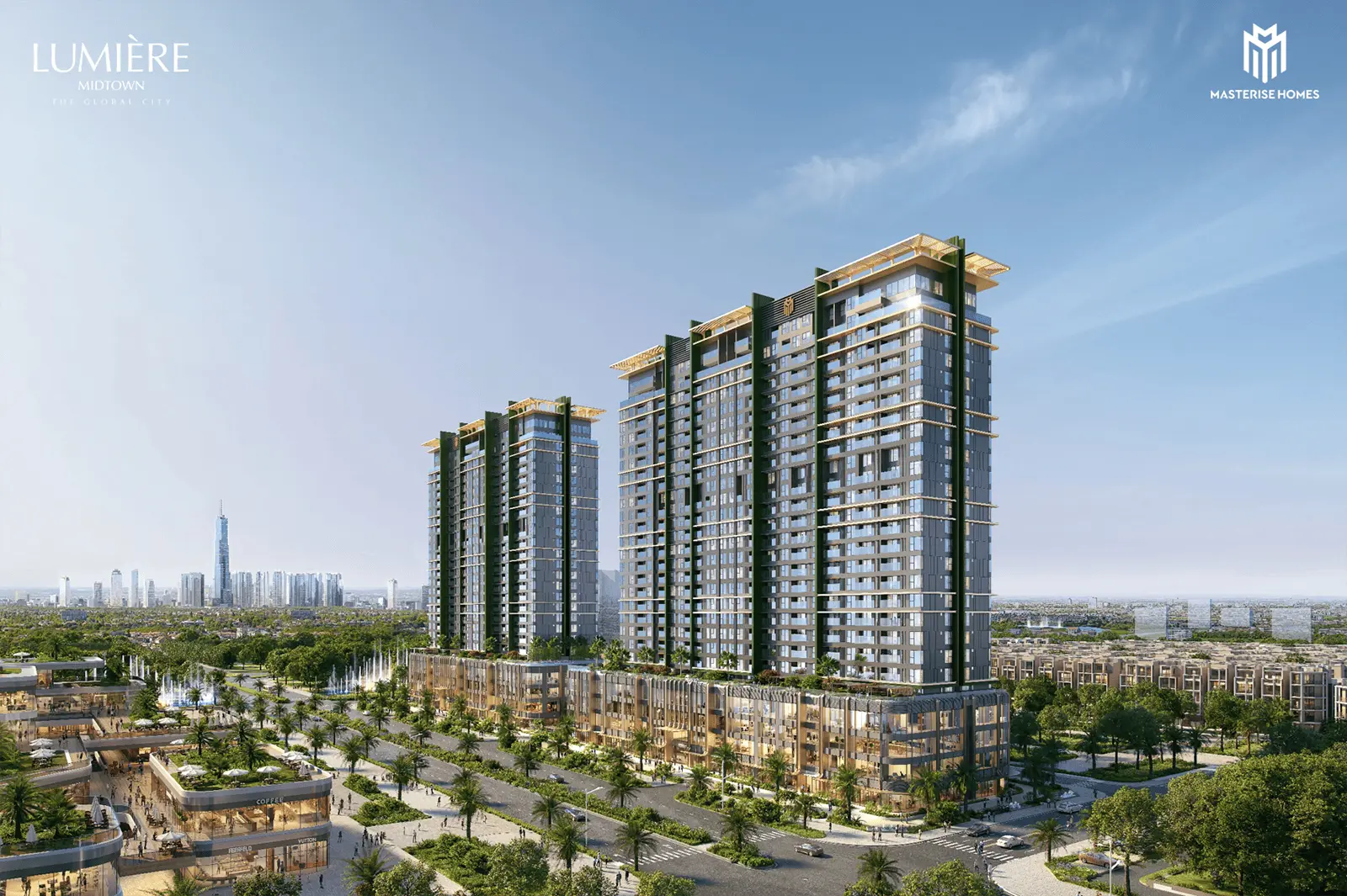 LUMIÈRE Midtown: Biểu tượng mới của chất sống tinh anh tại tâm điểm The Global City, TP. Hồ Chí Minh.