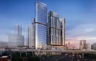 Dự án "Sun Group Cầu Giấy" với vị trí đắc địa tại ngã tư Phạm Hùng và Xuân Thủy, Hà Nội.