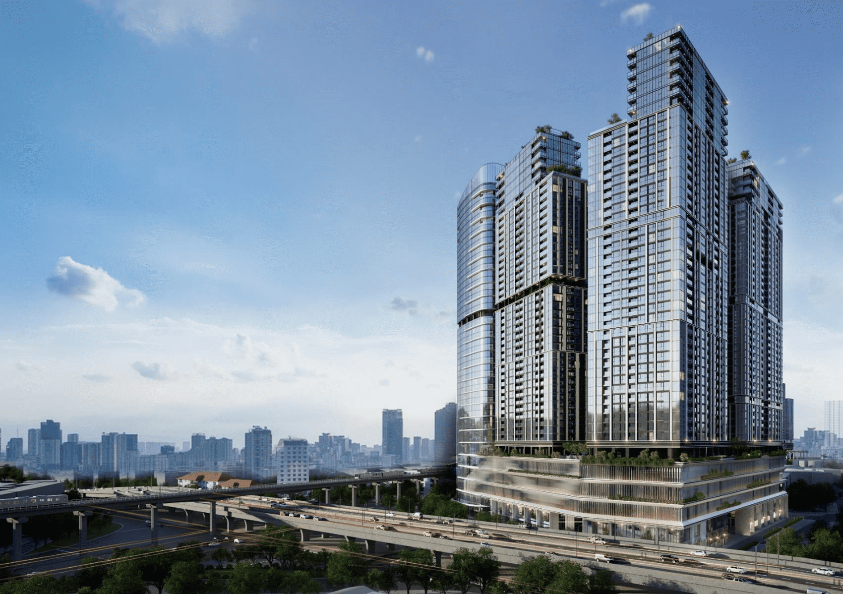 Sun Feliza Suites: Vị trí kim cương tại ngã tư Phạm Hùng – Xuân Thủy – Trần Quốc Vượng, tâm điểm giao thương Cầu Giấy.